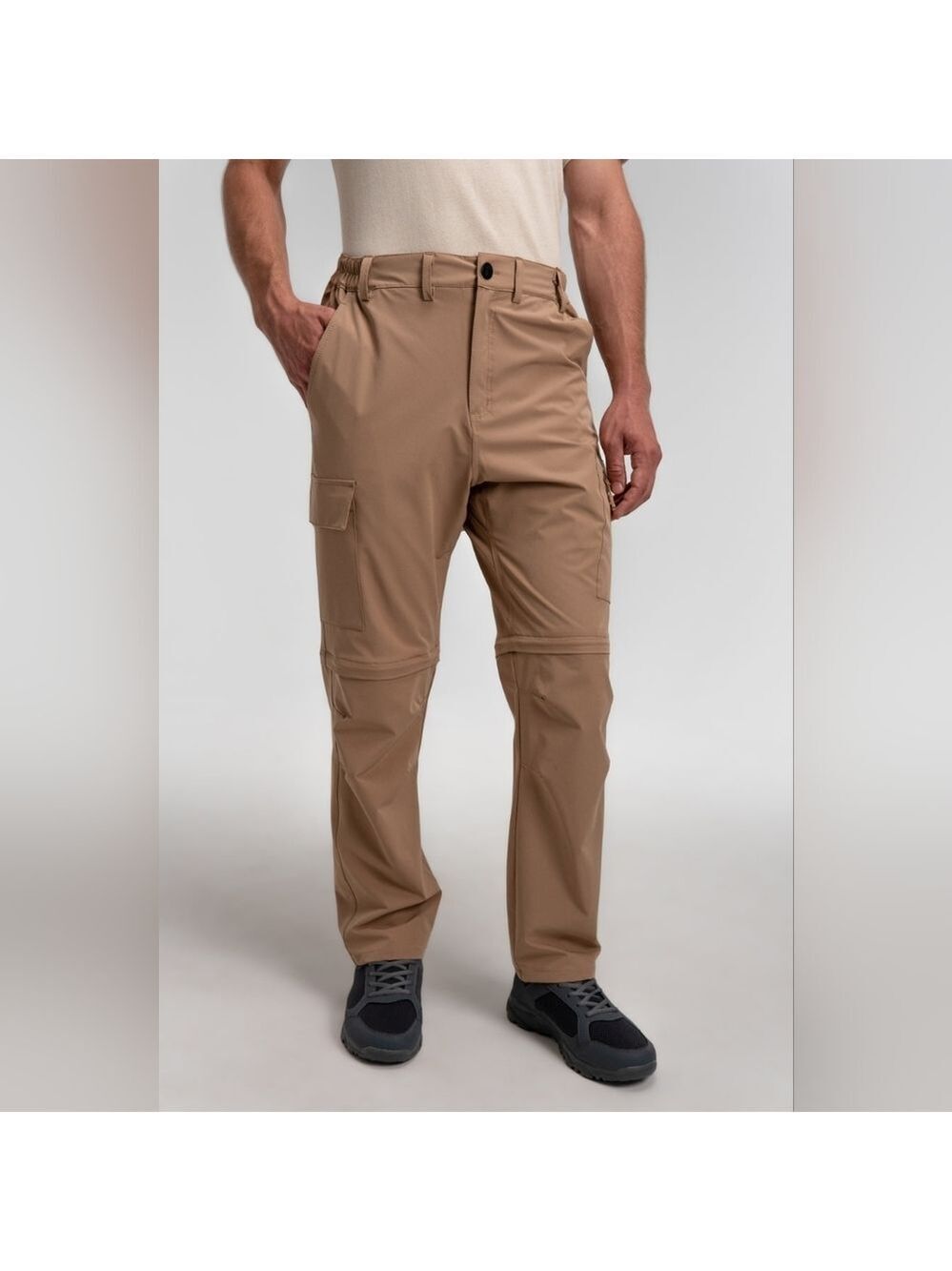 Northbound Gear "Zip-Off" Water Resistant Cargo Pant Shorts NWT